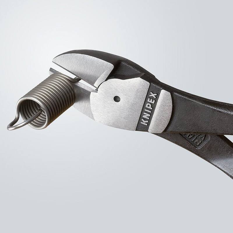 KNIPEX Cortadoras Diagonales de Alto Apalancamiento de 10 pulgadas con Agarre Cómodo - 74 02 250