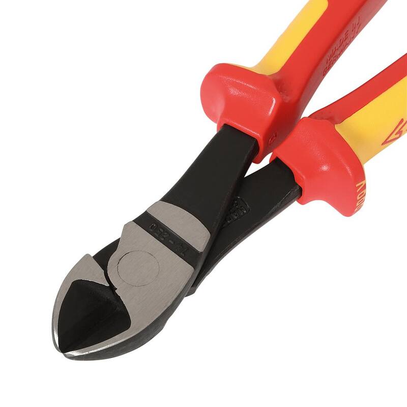 KNIPEX 10 pulgadas. Diagonales de alto apalancamiento aisladas - 74 08 250 US