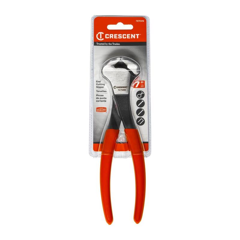 Pinzas cortadoras de extremo Crescent de 7-1/4 pulgadas - 727CVN-05