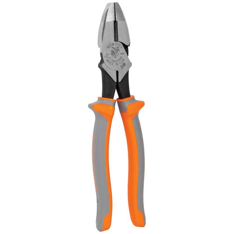 Herramientas Klein 9 pulgadas. Pinzas aisladas, cortadores laterales - 2139NERINSSEN
