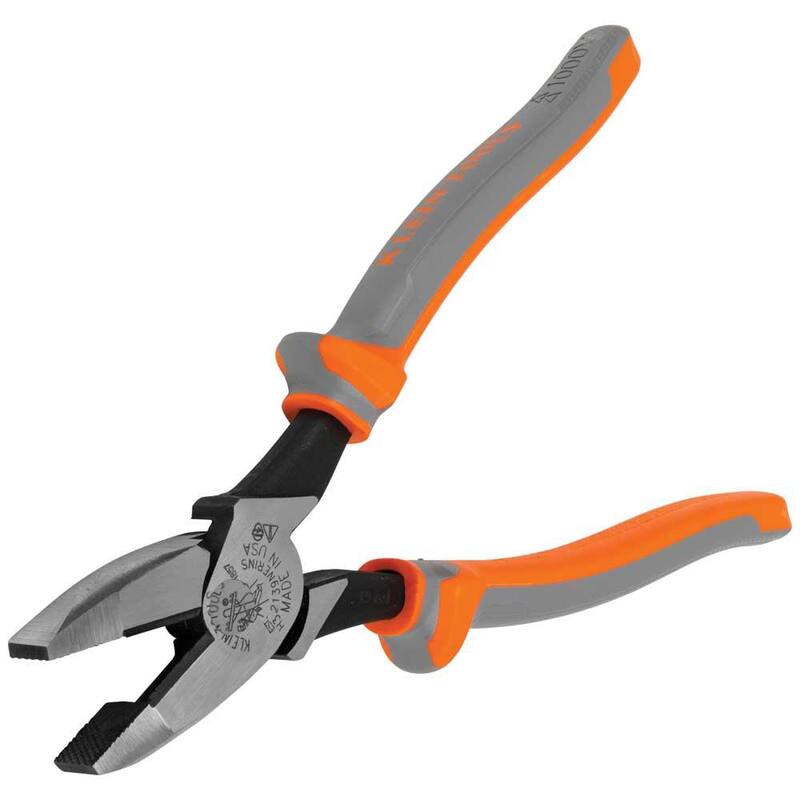 Herramientas Klein 9 pulgadas. Pinzas aisladas, cortadores laterales - 2139NERINSSEN