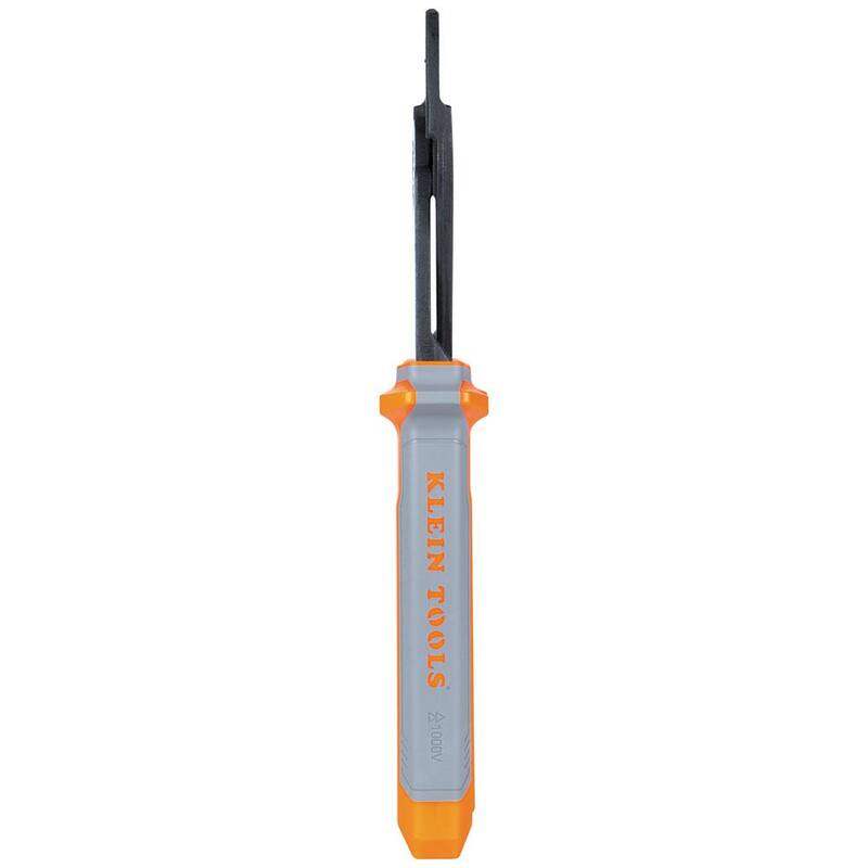 Herramienta de crimpado y corte de Klein Tools para conectores aislados - 1005RINS