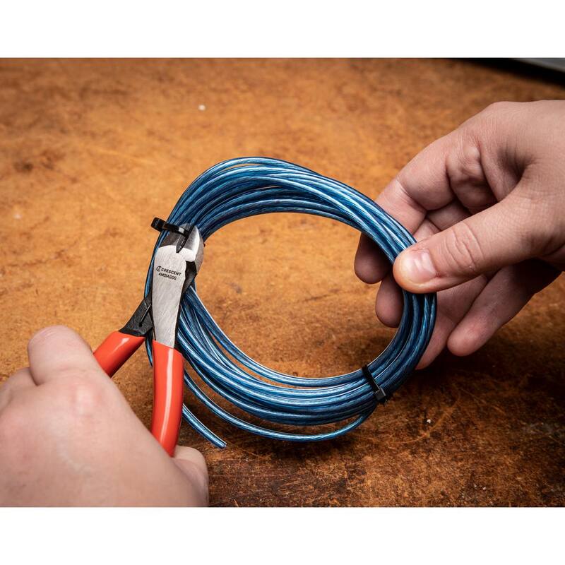 Pinza cortante diagonal de 4 pulgadas mini con mangos sumergidos - 4MDIAGDG