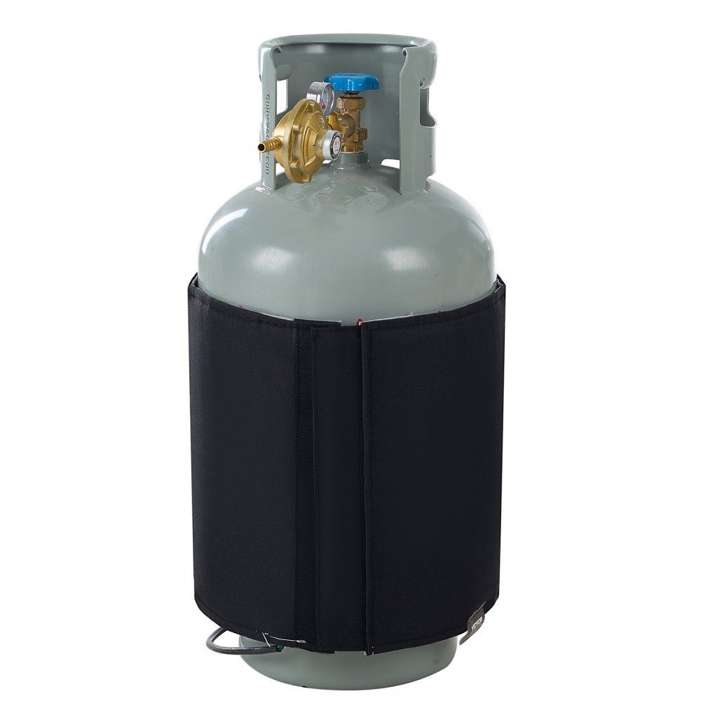 VEVOR Insulated Band Style Gas Cylinder Warmer for40 lbs Gas Tanks 120W 90 ℉ - QPJRT40B120WWSVC4V1