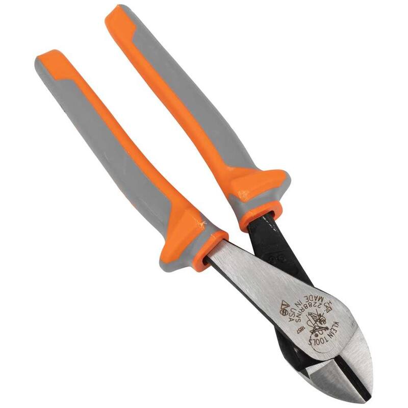 Herramientas Klein 8 pulgadas Pinzas de corte diagonal, aisladas, de alta palanca - 2288RINSSEN