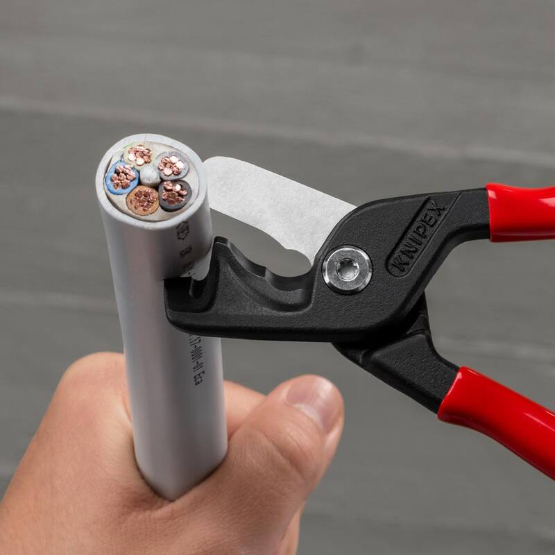 Pinzas cortadoras de cables StepCut XL de 9 pulgadas KNIPEX - 95 11 225