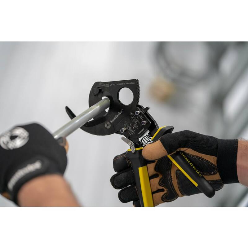 Pinzas cortadoras de cables de trinquete compactas y de servicio pesado Southwire - 58277740