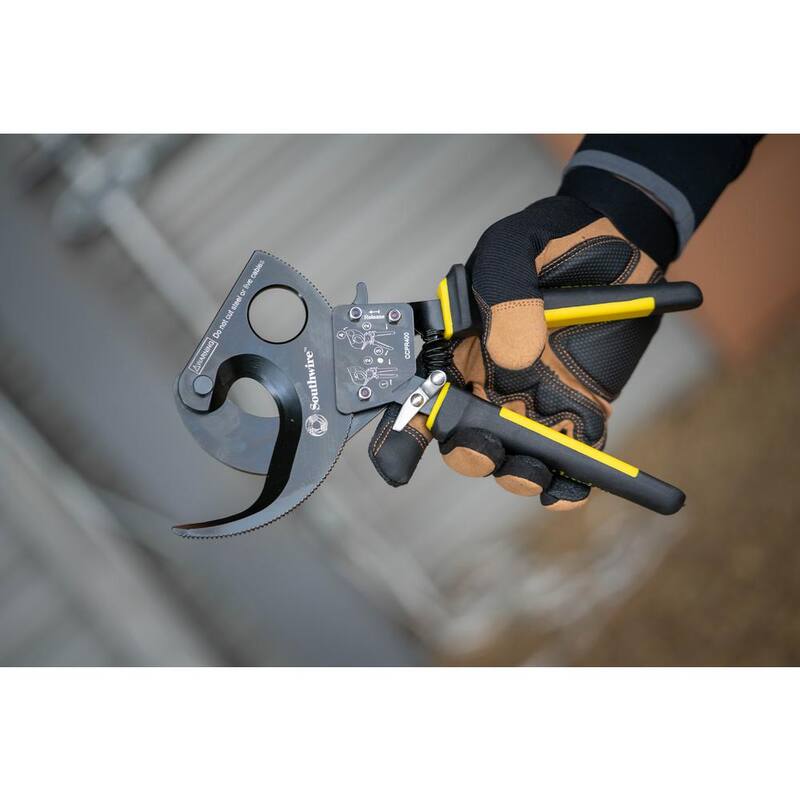 Pinzas cortadoras de cables de trinquete compactas y de servicio pesado Southwire - 58277740