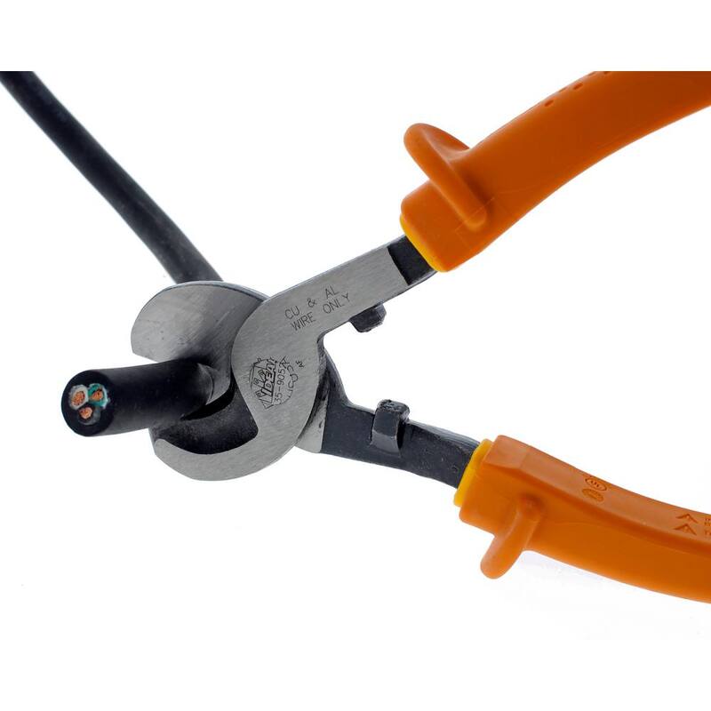 Corta cables de alto apalancamiento aislado IDEAL de 9-1/2 pulgadas - 35-9052
