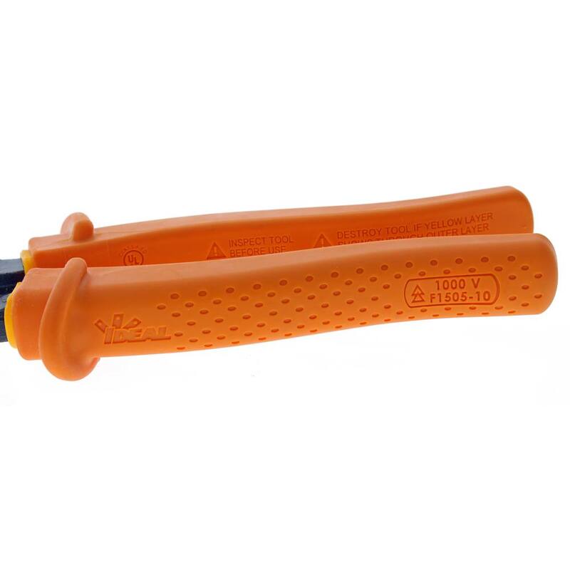Corta cables de alto apalancamiento aislado IDEAL de 9-1/2 pulgadas - 35-9052