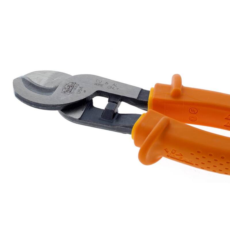 Corta cables de alto apalancamiento aislado IDEAL de 9-1/2 pulgadas - 35-9052