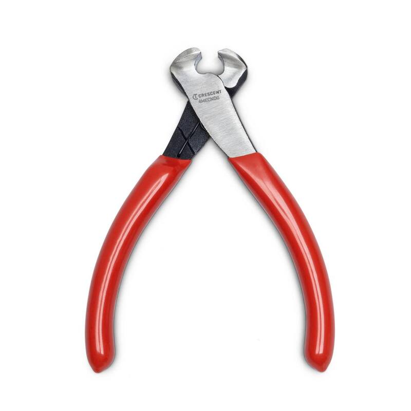 Pinzas cortadoras de extremo mini Crescent de 4 pulgadas con mangos sumergidos - 4MECNDG