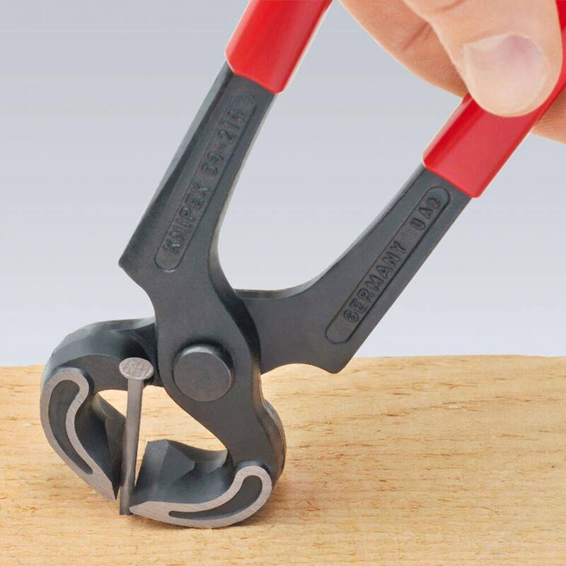 KNIPEX 8-1/4 pulgadas. Pinzas de corte de extremo para carpinteros - 50 01 210