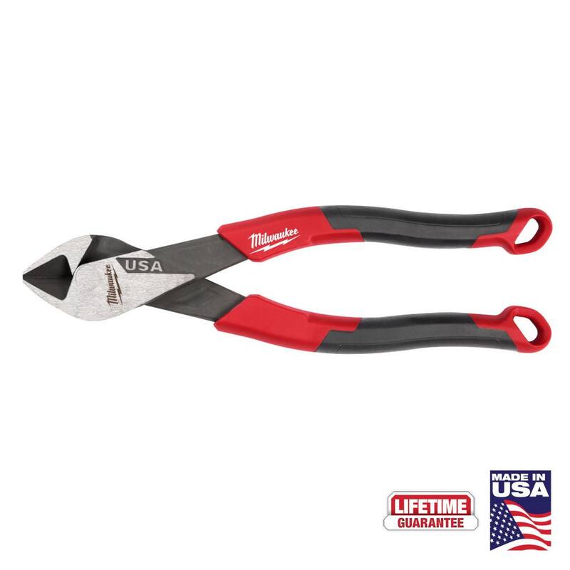 Pinzas de corte diagonal de 7 pulgadas Milwaukee con agarre cómodo - MT557