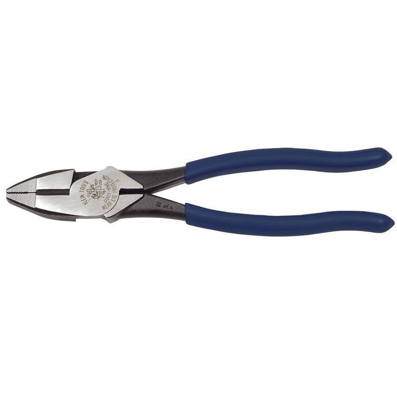 Pinzas de corte lateral de 8 pulgadas Klein Tools con punta tipo New England - D201-8NE.