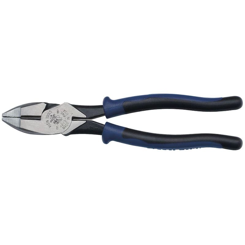 Alicates de corte lateral de alto apalancamiento Journeyman de Klein Tools de 8 pulgadas - J213-8NE