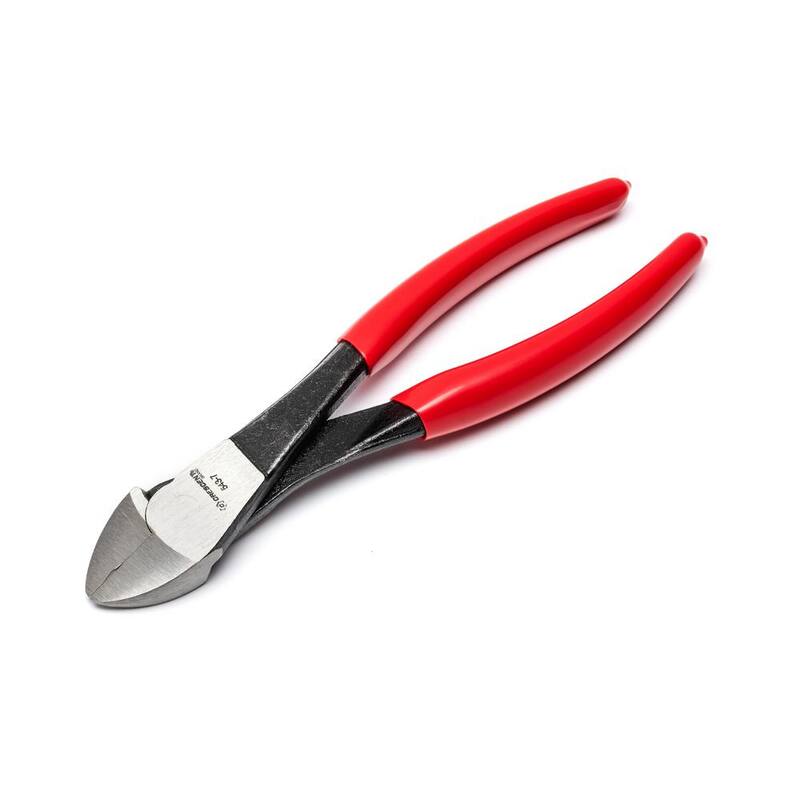 Pinzas de corte diagonal de 7 pulgadas de servicio pesado con agarres recubiertos - 5437CENN