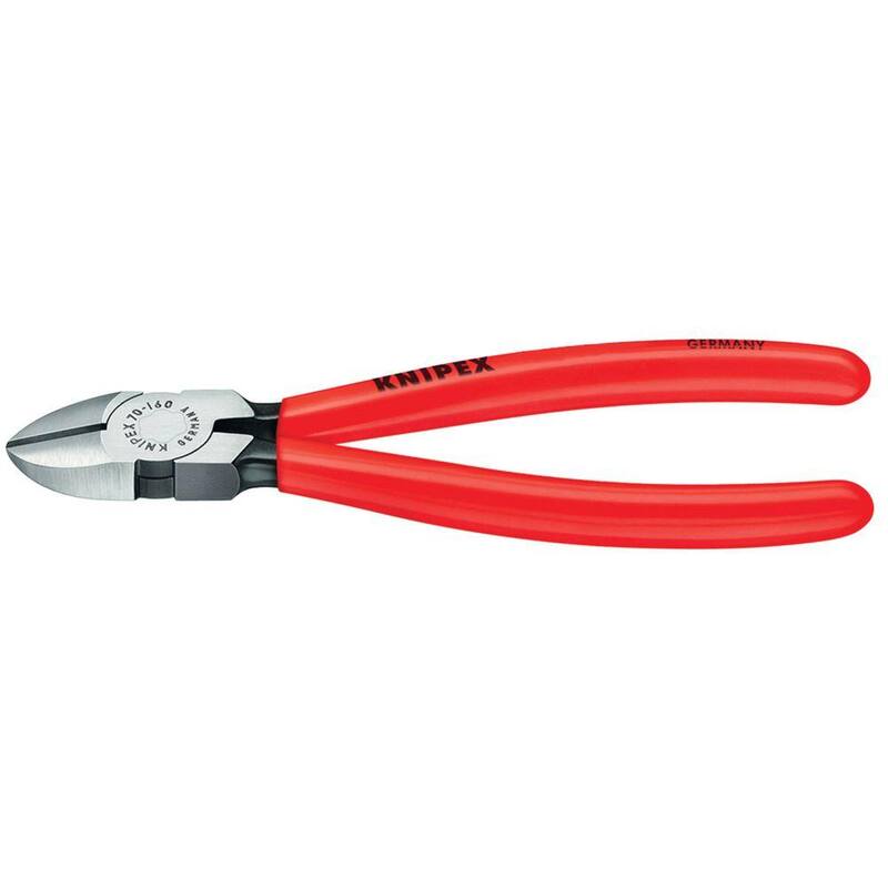 Pinzas diagonales de 7-1/4 pulgadas de KNIPEX - 70 01 180
