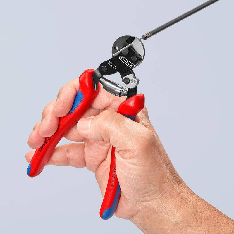 Corta cables de 6-1/4 pulgadas KNIPEX - 95 62 160