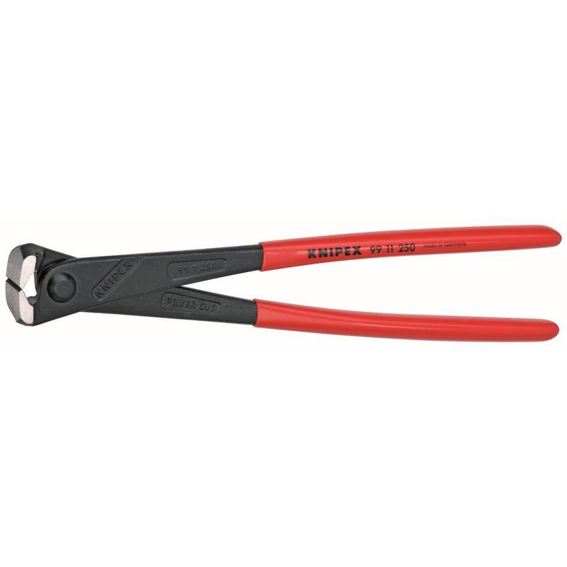 Pinzas para concreto KNIPEX de 10 pulgadas con mangos recubiertos de plástico - 99 11 250