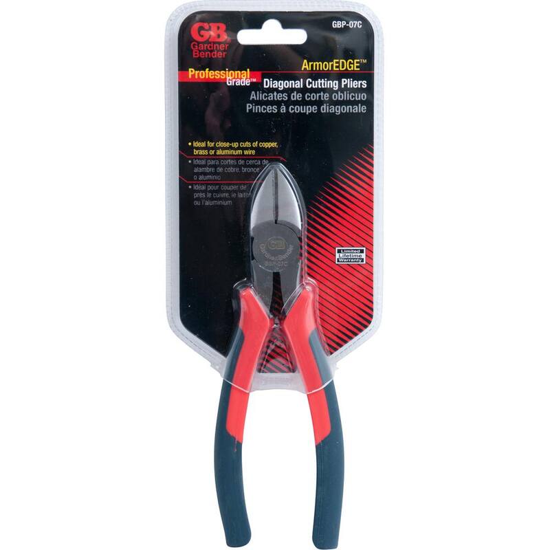Pinzas de corte diagonal de 7 pulgadas Gardner Bender - GBP-07C