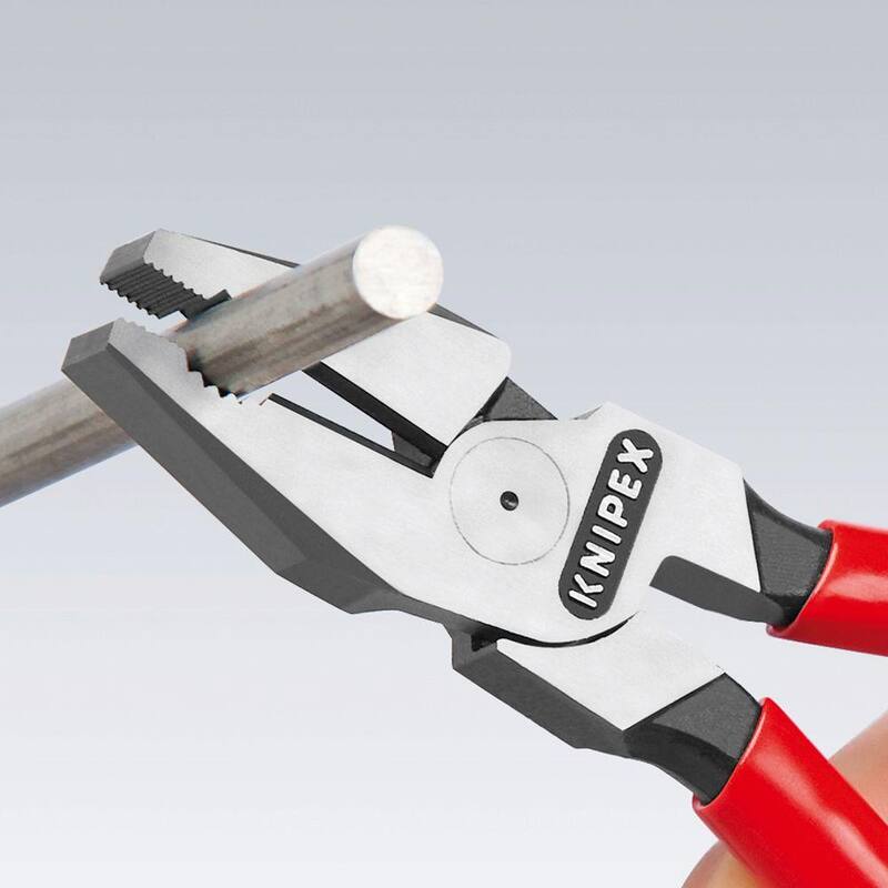 KNIPEX 8 pulgadas Llave Combinada de Corte Cruzado de Alta Palanca - 02 01 200