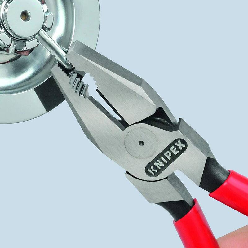 KNIPEX 8 pulgadas Llave Combinada de Corte Cruzado de Alta Palanca - 02 01 200