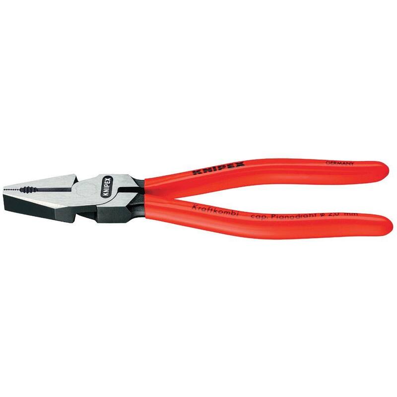 KNIPEX 8 pulgadas Llave Combinada de Corte Cruzado de Alta Palanca - 02 01 200