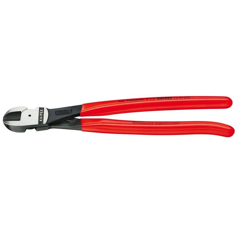KNIPEX 10 pulgadas Cortadoras de centro de alto apalancamiento - 74 91 250