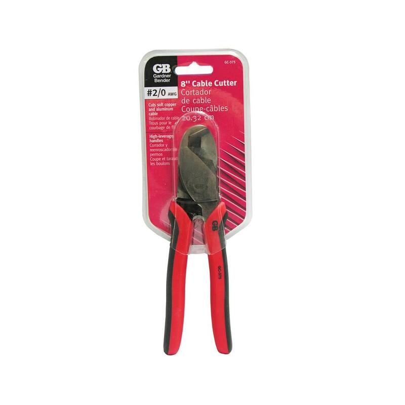 Cortador de cables de cobre y aluminio #2/0 AWG de Gardner Bender - GC-375