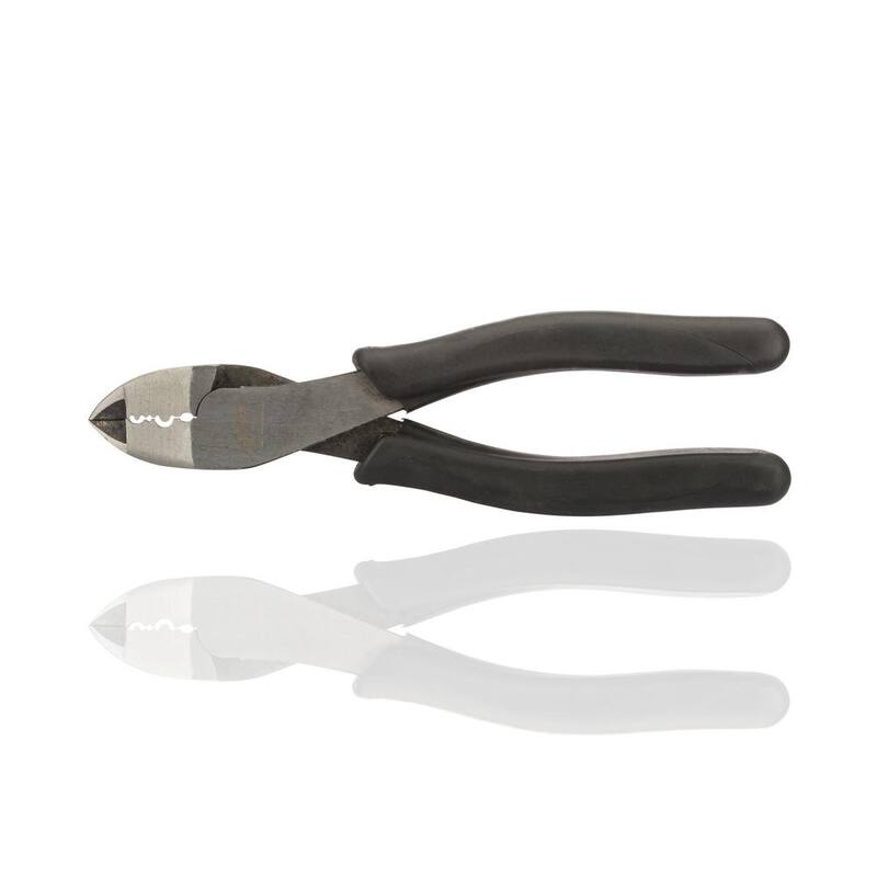 Pinzas de engaste/corte de alcance largo NSi Industries de 8 pulgadas - TL-CRP