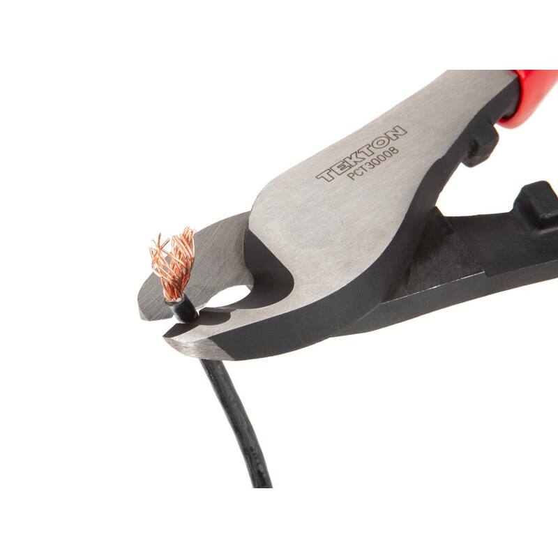Pinzas cortadoras de cable TEKTON de 8 pulgadas - PCT30008