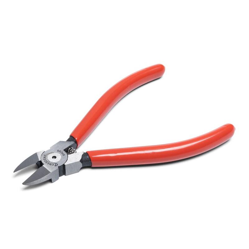 Pinzas para cortar plástico Crescent de 6 pulgadas con corte al ras y mangos sumergidos - 6PCDG