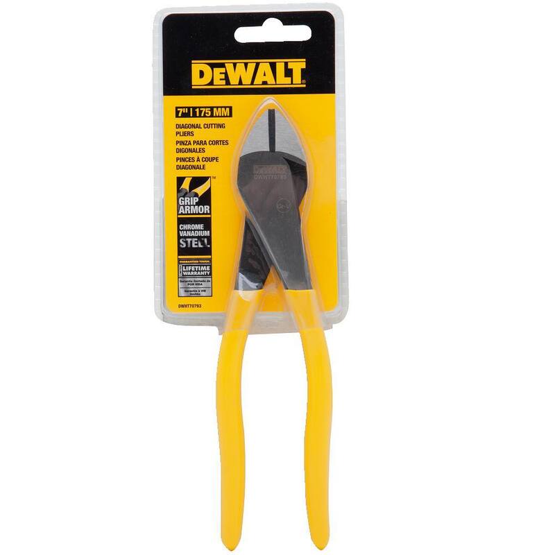 Pinzas de corte diagonal de 7 pulgadas DEWALT - DWHT70793