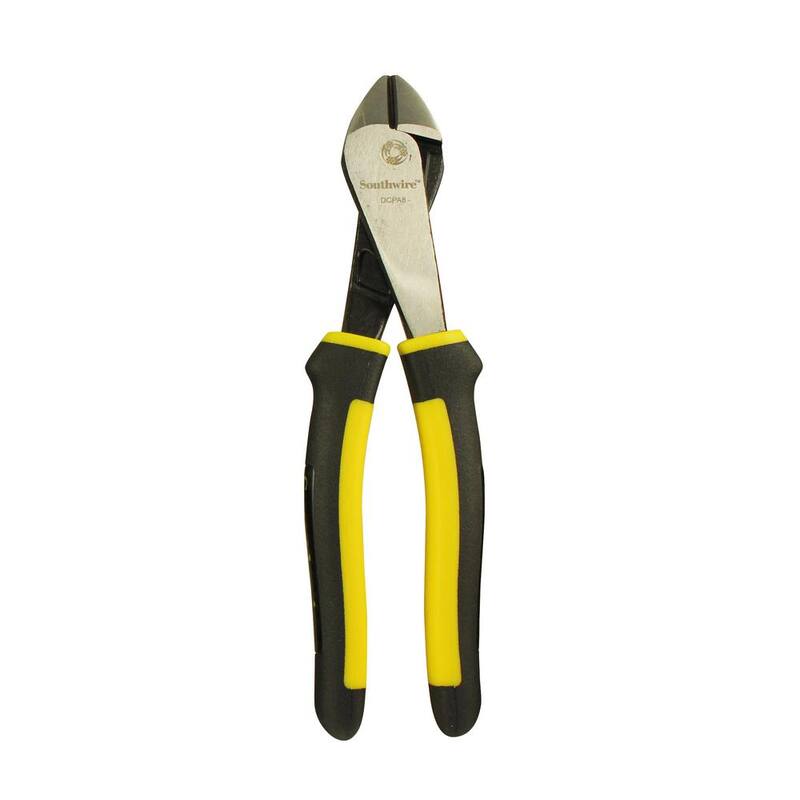Pinzas diagonales de corte de cabeza angular de alta palanca de 8 pulgadas Southwire - 58993240