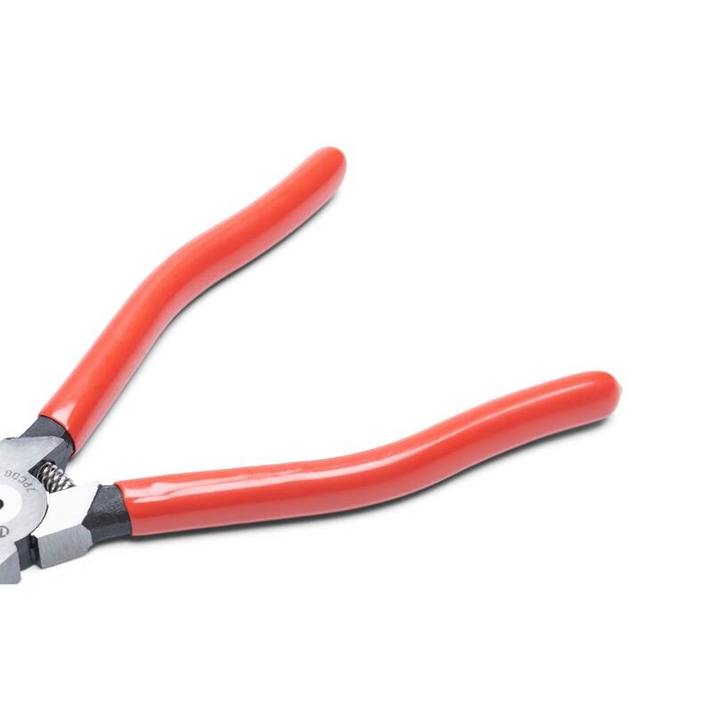 Cortador de plástico de 7 pulgadas con pinzas de corte Flush Cut y mangos sumergidos - 7PCDG