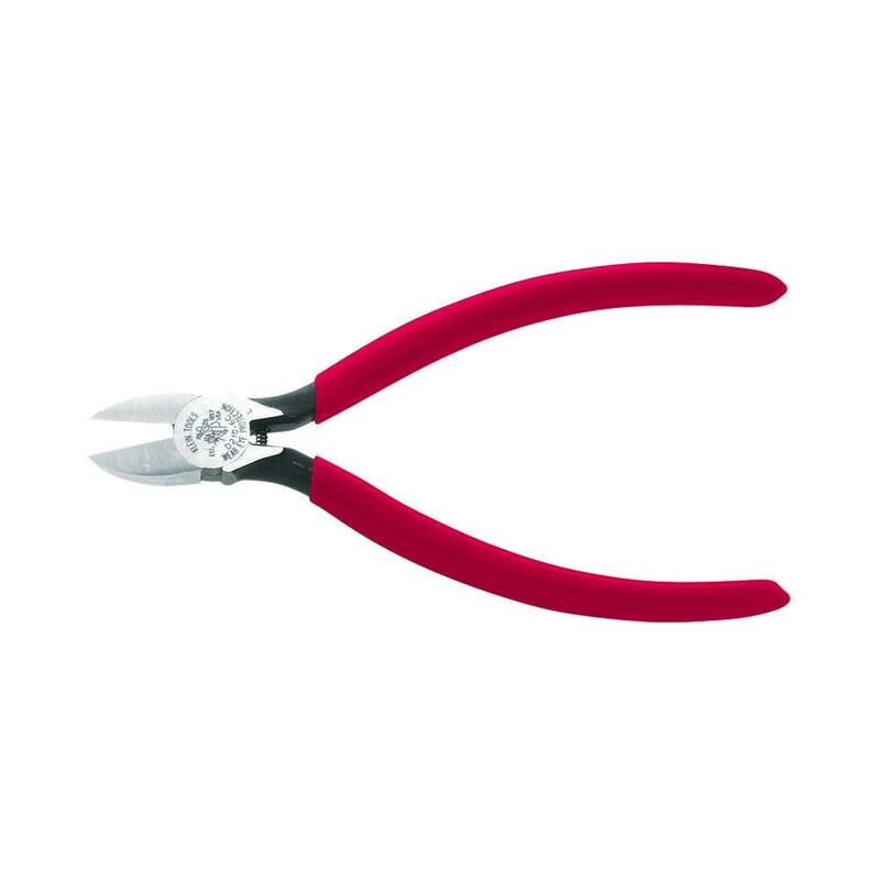 Herramientas Klein 6 pulgadas. Pinzas de corte diagonal estándar - Corte semi-flush - D210-6C