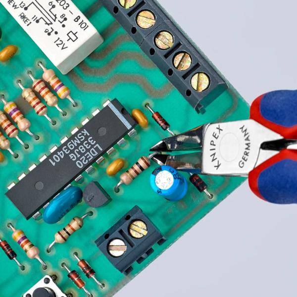 Cortadores de extremo para electrónica de 4-3/4 pulgadas con agarre cómodo - 64 62 120