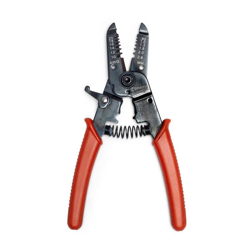 Alicates pelacables Crescent de 7 pulgadas con mangos ergonómicos - 7WSDG
