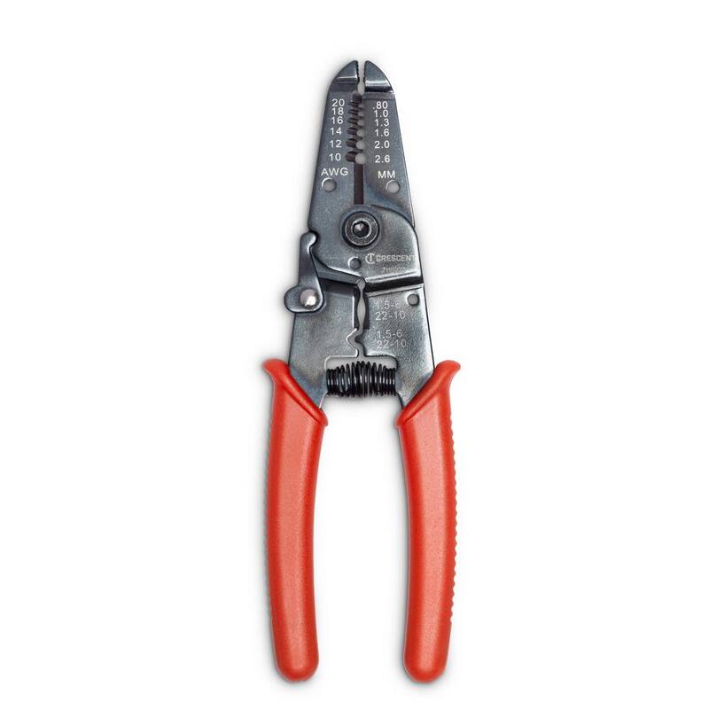 Alicates pelacables Crescent de 7 pulgadas con mangos ergonómicos - 7WSDG