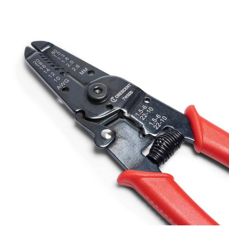 Alicates pelacables Crescent de 7 pulgadas con mangos ergonómicos - 7WSDG