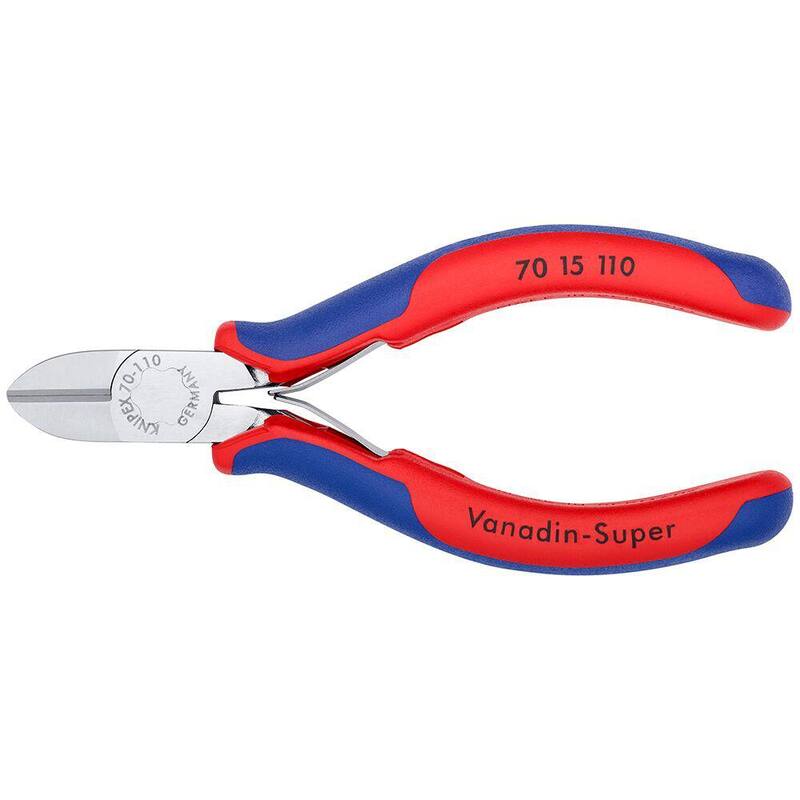 Cortadoras diagonales KNIPEX de 4-1/2 pulgadas con agarre confort - 70 15 110