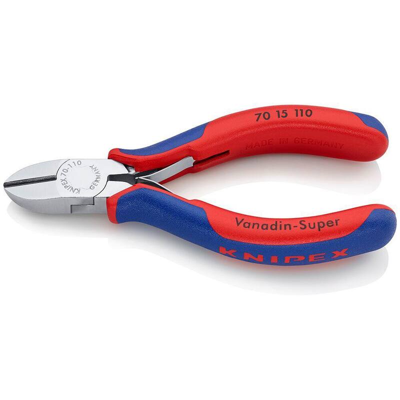 Cortadoras diagonales KNIPEX de 4-1/2 pulgadas con agarre confort - 70 15 110