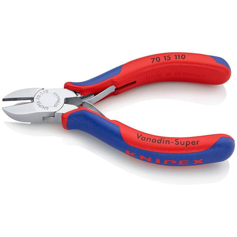 Cortadoras diagonales KNIPEX de 4-1/2 pulgadas con agarre confort - 70 15 110