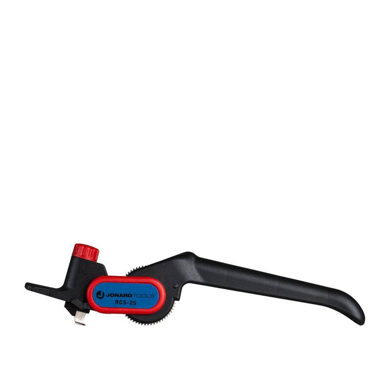 Jonard 2.5 pulg. Cortadora de trinquete para cables y ductos - RCS-25