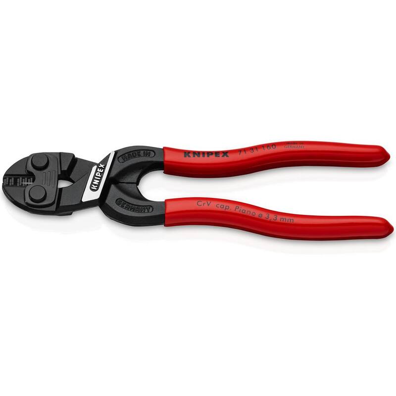 Pinzas de corte KNIPEX CoBolt S con hoja dentada - 71 31 160