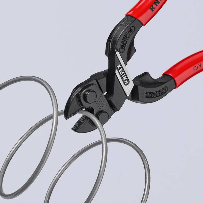 Pinzas de corte KNIPEX CoBolt S con hoja dentada - 71 31 160