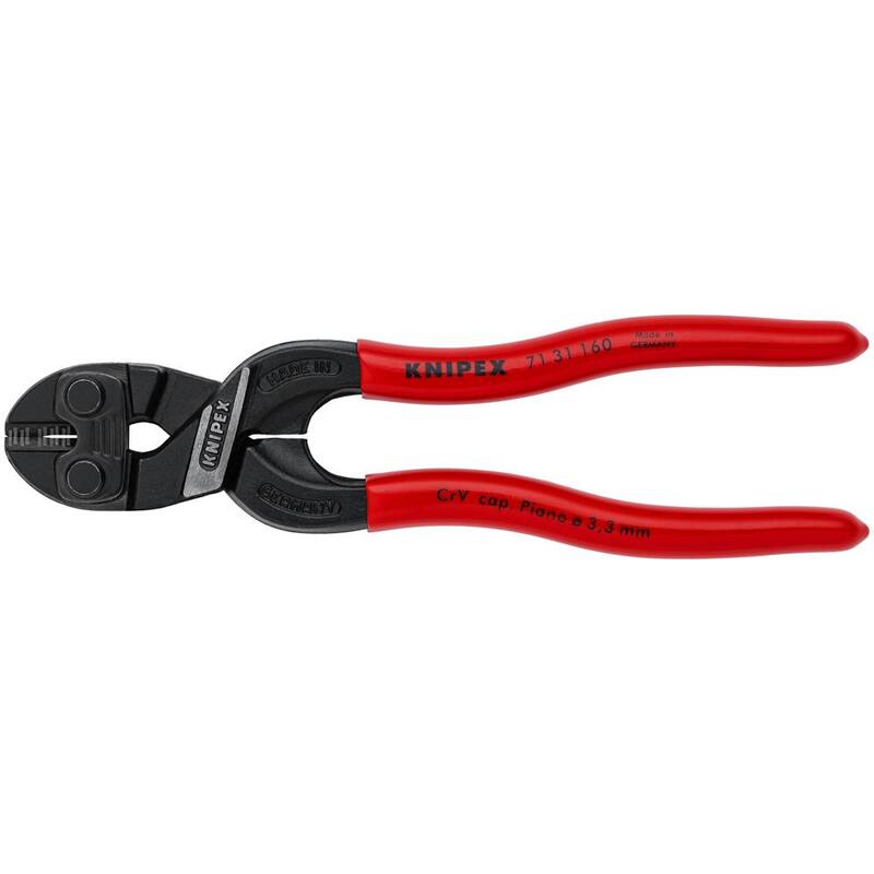 Pinzas de corte KNIPEX CoBolt S con hoja dentada - 71 31 160