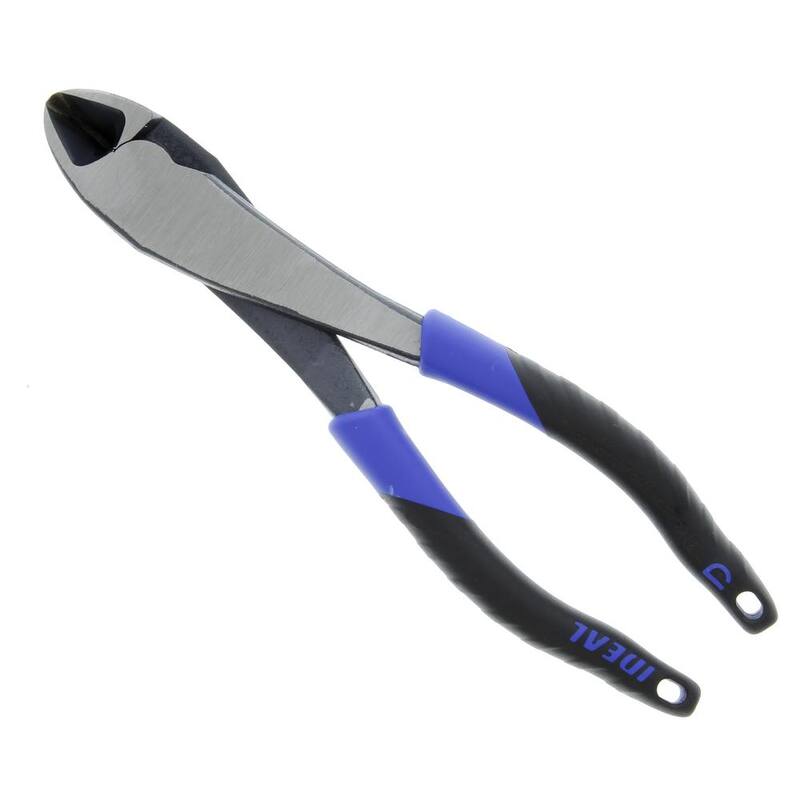 Pinza de corte diagonal con cabeza en ángulo IDEAL de 8 pulgadas con agarre inteligente - 35-3029