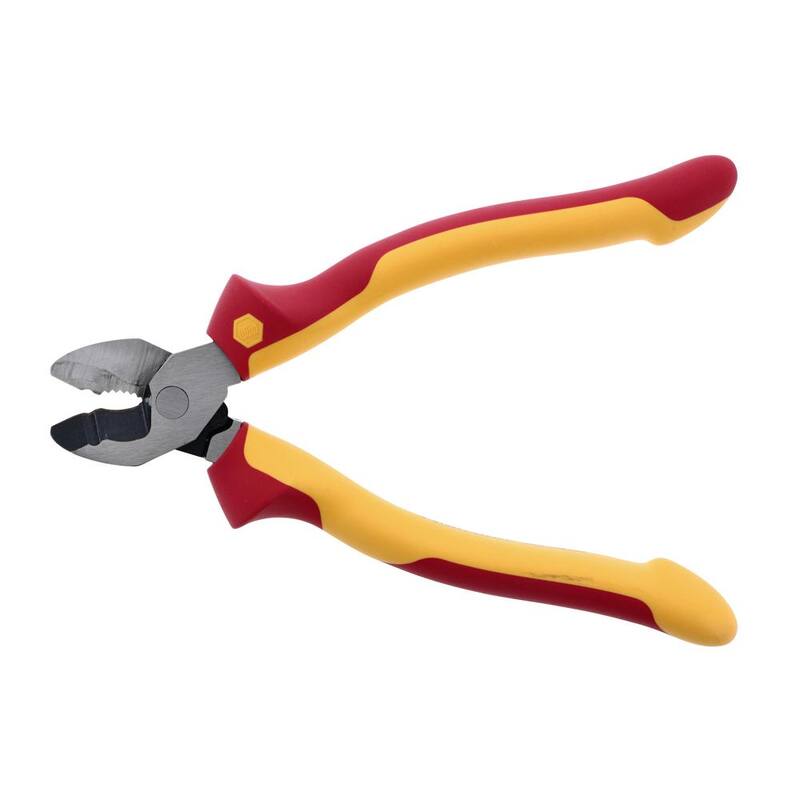 Pinzas cortadoras de cable industrial aisladas de 8 pulgadas Wiha - 32927
